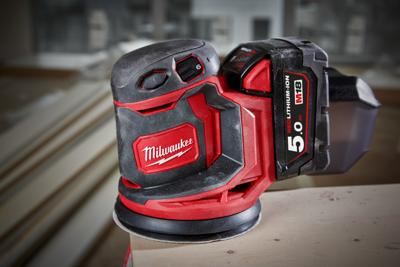 Milwaukee M18 BOS125-0 Accu Excentrische schuurmachine 125mm 18V Basic Body M18™ - 4933464228