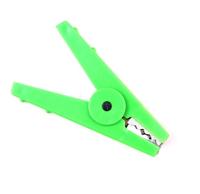 Krokodillenklem groen - thumbnail