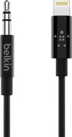 Belkin AV10172BT06-BLK audio kabel 1,8 m 3.5mm Zwart - thumbnail