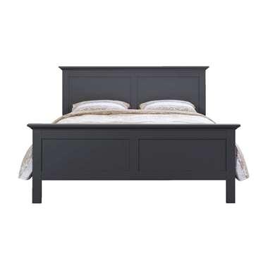 Bed Amber - antraciet - 160x200 cm