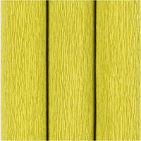 Creativ Company Crêpepapier, vel 25x60 cm, crêpe-verhouding: 180%, 105 gr, lichtgroen, 3 vel/ 1 doos - thumbnail