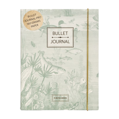 Pimpelmees Bullet Journal PRO Mono Vintage Green Pimpelmees Bullet Journal PRO Mono Vintage Green