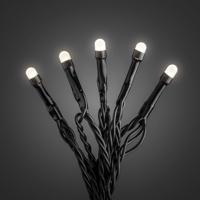 Konstsmide 3813-100 Micro-lichtketting Buiten Energielabel: E (A - G) werkt op het lichtnet Aantal lampen 200 LED Warmwit Verlichte lengte: 31.84 m - thumbnail