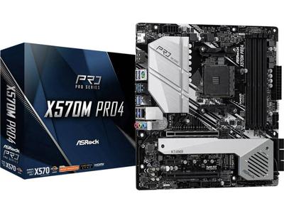 Asrock X570M Pro4 Socket AM4 micro ATX AMD X570