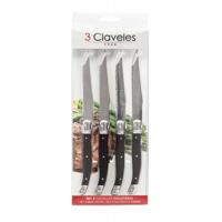 Vleesmessenset 3 Claveles Bistro 11,5 cm (4 Stuks) - thumbnail