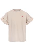 LOOXS Little Zomer sweater meisjes s/s - beige - thumbnail