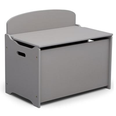 Delta Children TB83460GN-026 Houten Opbergkist met Rugleuning Grijs Delta Children TB83460GN-026 Houten Opbergkist met Rugleuning Grijs
