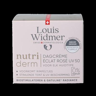 Louis Widmer Nutriderm Dagcrème Éclat Rosé UV50 ZP 50ml