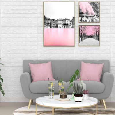 VidaXL 3d-behang zelfklevend 20 st bakstenen wit