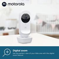 Motorola EASE34 baby-videomonitor Wi-Fi Zwart, Wit - thumbnail