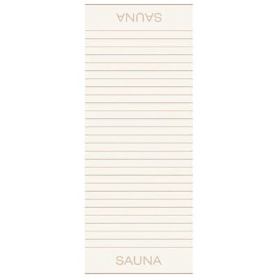 Cawö Cawo Balance Sauna Saunalaken 80x200 natur