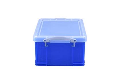 Really Useful Box opbergdoos 9 liter, transparant paars