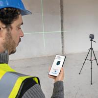 Bosch Blauw GCL 12V-50-22 CG Professional Lijnlaser | 4x batterij 1,5V LR6 (AA) | In Tas + Statief BT 150 - 0601066S01 - thumbnail