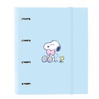 Ringmap Snoopy Love Blauw 27 x 32 x 3.5 cm - thumbnail