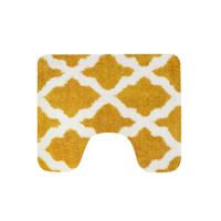 Dutch House Toulon Toiletmat 60x50 cm Oker/Wit - thumbnail