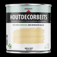 Hermadix Houtdecor Verfbeits Transparant - Melk Wit - thumbnail