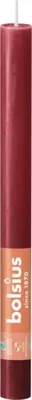 Bolsius huishoudkaars rustiek 27 cm delicate red