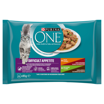 Purina one adult difficult appetite kip pouch mp 4x85gr Purina - Purina Purina one adult difficult appetite kip pouch mp 4x85gr Purina - Purina