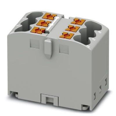 Phoenix Contact 3273395 Verdeelblok 15.6 mm Spanveer Grijs 10 stuk(s) Phoenix Contact 3273395 Verdeelblok 15.6 mm Spanveer Grijs 10 stuk(s)