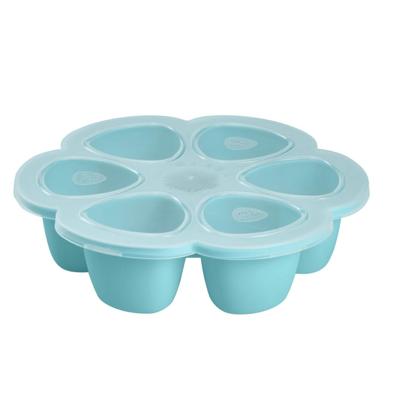 BEABA Multiportions siliconen 6x90 ml blauw