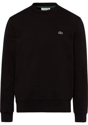 Lacoste Basic Sweater Heren Zwart - Maat XL - Kleur: Zwart | Soccerfanshop