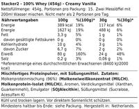 100% Whey 454gr Vanille - thumbnail