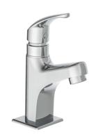 VICO koudwaterkraan wastafel, chroom keramische schijven geluidsarme, verwisselbare 25 mm-cartouche mousseur KIWA-gekeurd metalen greep garantie: 5 jaar - thumbnail