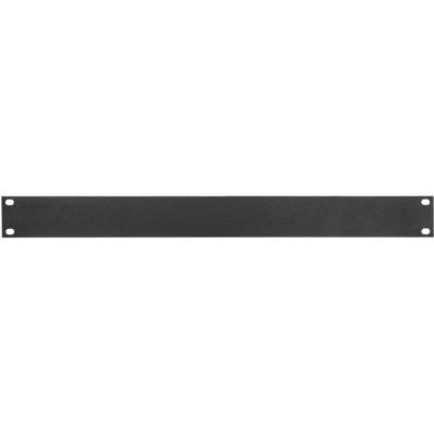 Adam Hall 8721STL platte blindplaat 1U staal
