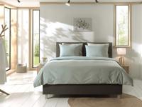 Yellow Yellow Chambray Dekbedovertrek 200x200/220 Jade Green - thumbnail