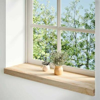 Vensterbanken 2 st onbehandeld 70x30x2 cm massief eikenhout Vensterbanken 2 st onbehandeld 70x30x2 cm massief eikenhout
