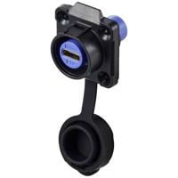 TRU COMPONENTS TC-12770468 USB-C-inbouwbus, 4-gats flens 1 stuk(s) - thumbnail