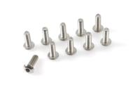 Laagbolkopschroef met binnenzeskant, M3X12, Inox (10st) - thumbnail