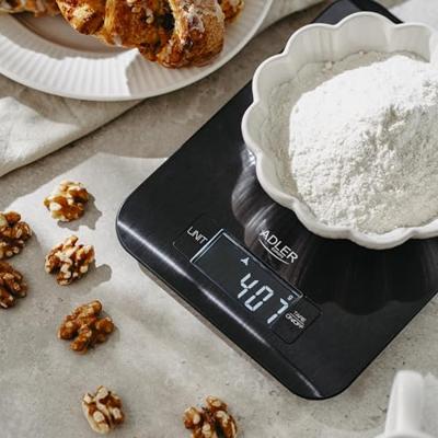 Keukenweegschaal ADLER AD 3183b Zwart