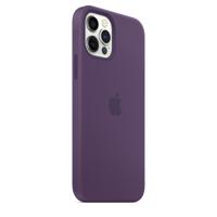 Apple iPhone 12 / 12 Pro Silicone Back Cover met MagSafe Amethist - thumbnail