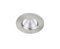 Trio Badkamer inbouwspotZagros met led rond grijs - 650710107 - thumbnail