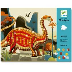 Dinosaurus moza•eken DJECO rood