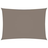 Zonnescherm rechthoekig 2x4,5 m oxford stof taupe - thumbnail