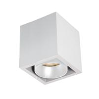 Spot BWS Regina Aluminium 745Lm 9,2W Wit Met Witte Anti-Glare Ring - thumbnail