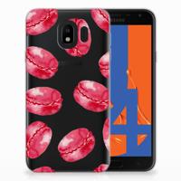 Samsung Galaxy J4 2018 Siliconen Case Pink Macarons - thumbnail