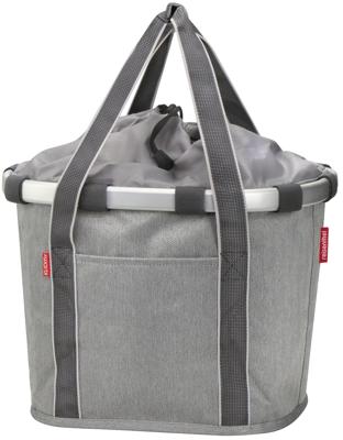 RIXEN & KAUL shoppertas "bikebasket" shopping bag bikebasket herringbone gray