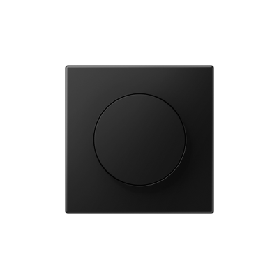 JUNG afdekking voor draaidimmer - LS range grafietzwart (LS1740SWM)