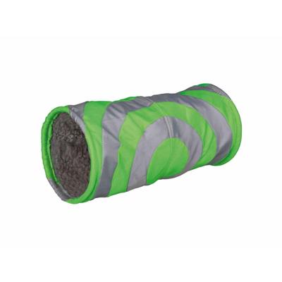 Opvouwbare Tunnel voor Huisdieren Trixie Groen Grijs Ø 15 × 35 CM