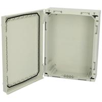 Fibox NEO PC 423215 G 4810002 Wandbehuizing 420 x 320 x 150 Polycarbonaat Corrosiebestendig Grijs-wit (RAL 7035) 1 stuk(s) - thumbnail