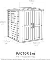 Tuinhuis Factor 66 Keter - Keter - thumbnail