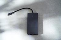 Rapoo USB-C Multiport Adapter, 12-in-1, grijs Desktop accessoire Zwart - thumbnail