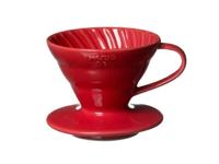 Hario V60 dripper plastic - maat 01 rood - thumbnail