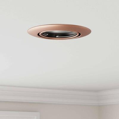 VidaXL Spotje 6 pcs koper 9 x 9 x 2.5 cm metaal