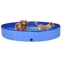 VidaXL Hondenzwembad inklapbaar 200x30 cm pvc blauw - thumbnail