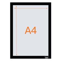 Nobo zelfklevend magnetisch kader A4, zwart, pak van 2 stuks - thumbnail