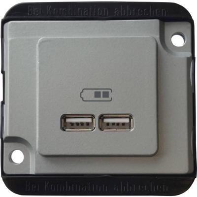 Merten MEG4366-7060 Afdekking System M Zilver 1 stuk(s)